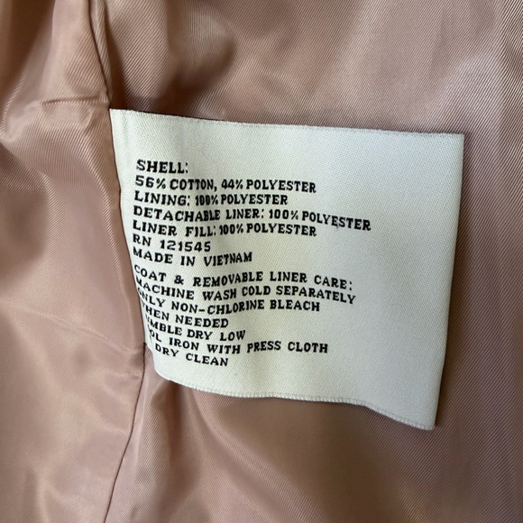 London Fog Heritage Water Resistant Belted Trench Coat - Picture 7 of 9